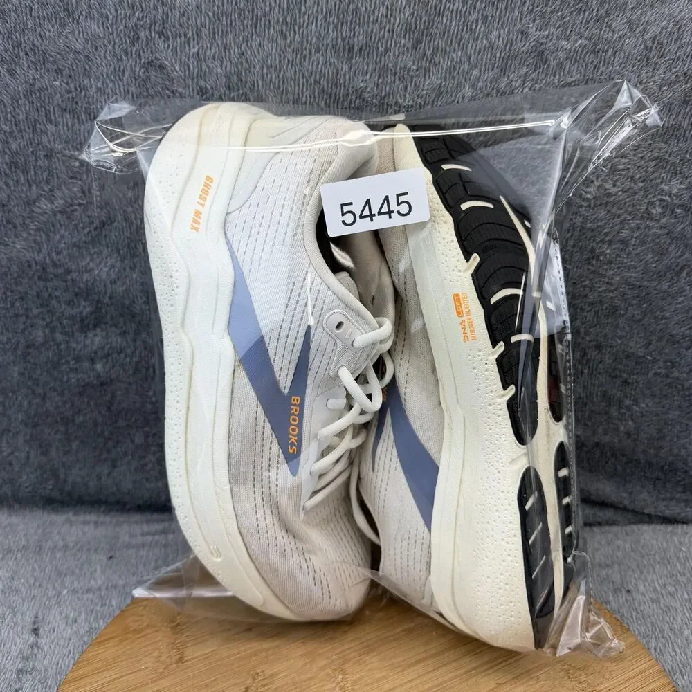 Brooks Ghost Max Shoes Mens Size 10.5 D White Running Cushioned 1104311D199